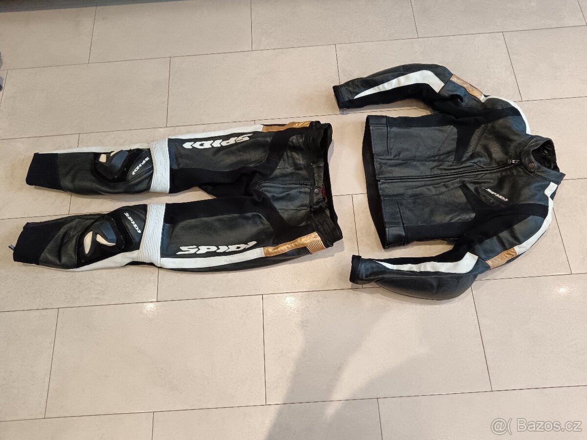 Spidi Poison Touring Gold-Dámská moto kombinéza, dvoudílná - 2