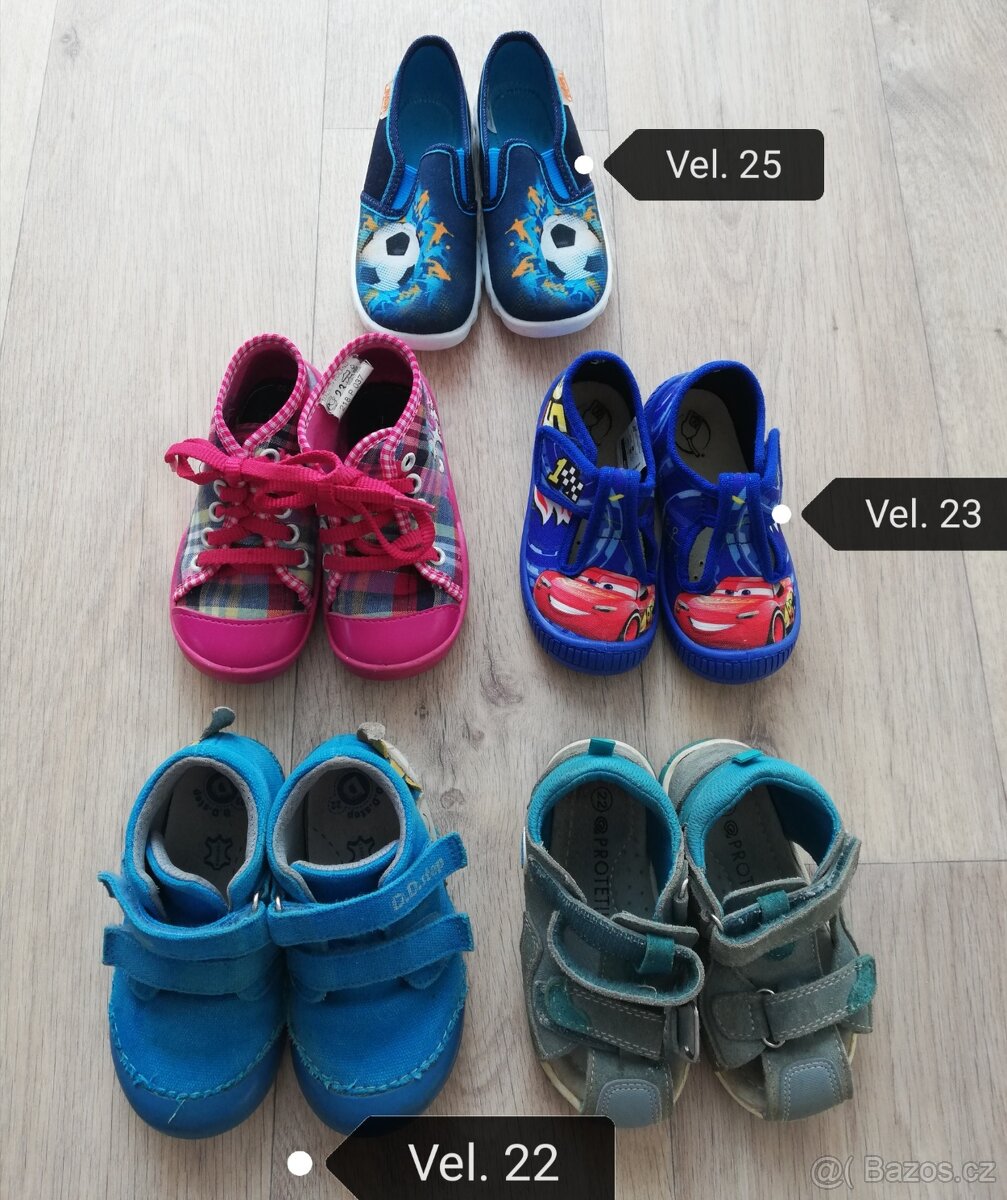 Bačkory Befado- vel.25 - 2