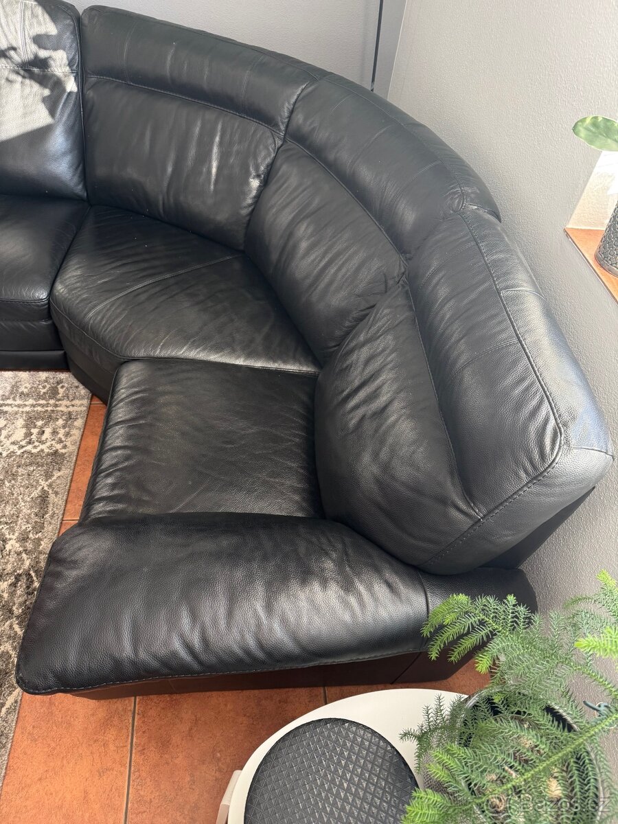 Kožená sedací souprava | PC 69 000 Kč - 2