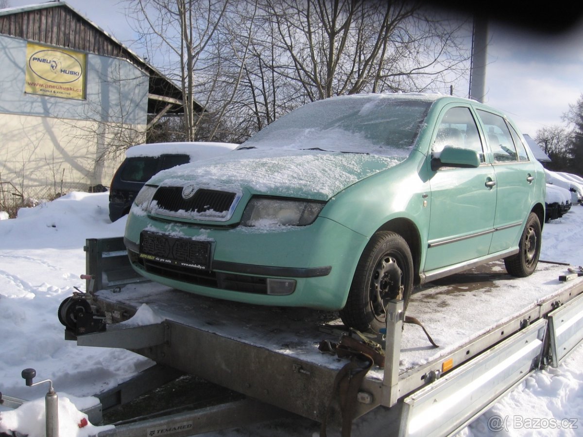 Prodám díly na Škoda Fabia 1.4 74kw AUB - 2