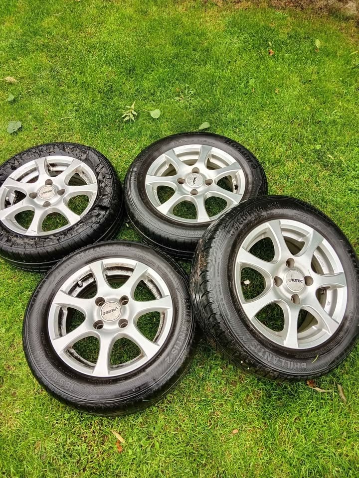 Originální ALU disky AUTEC 14" (4x108) – ET34 – Použité - 2