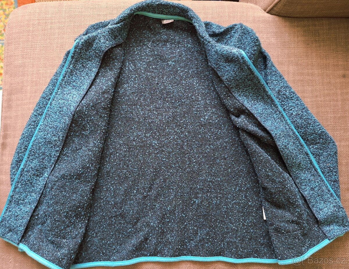 Modrozelený kabátek vel. L - 2