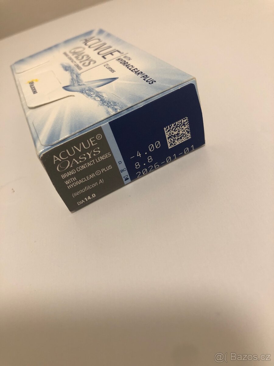 Kontaktní čočky Acuvue Oasys D -4.00 - 2