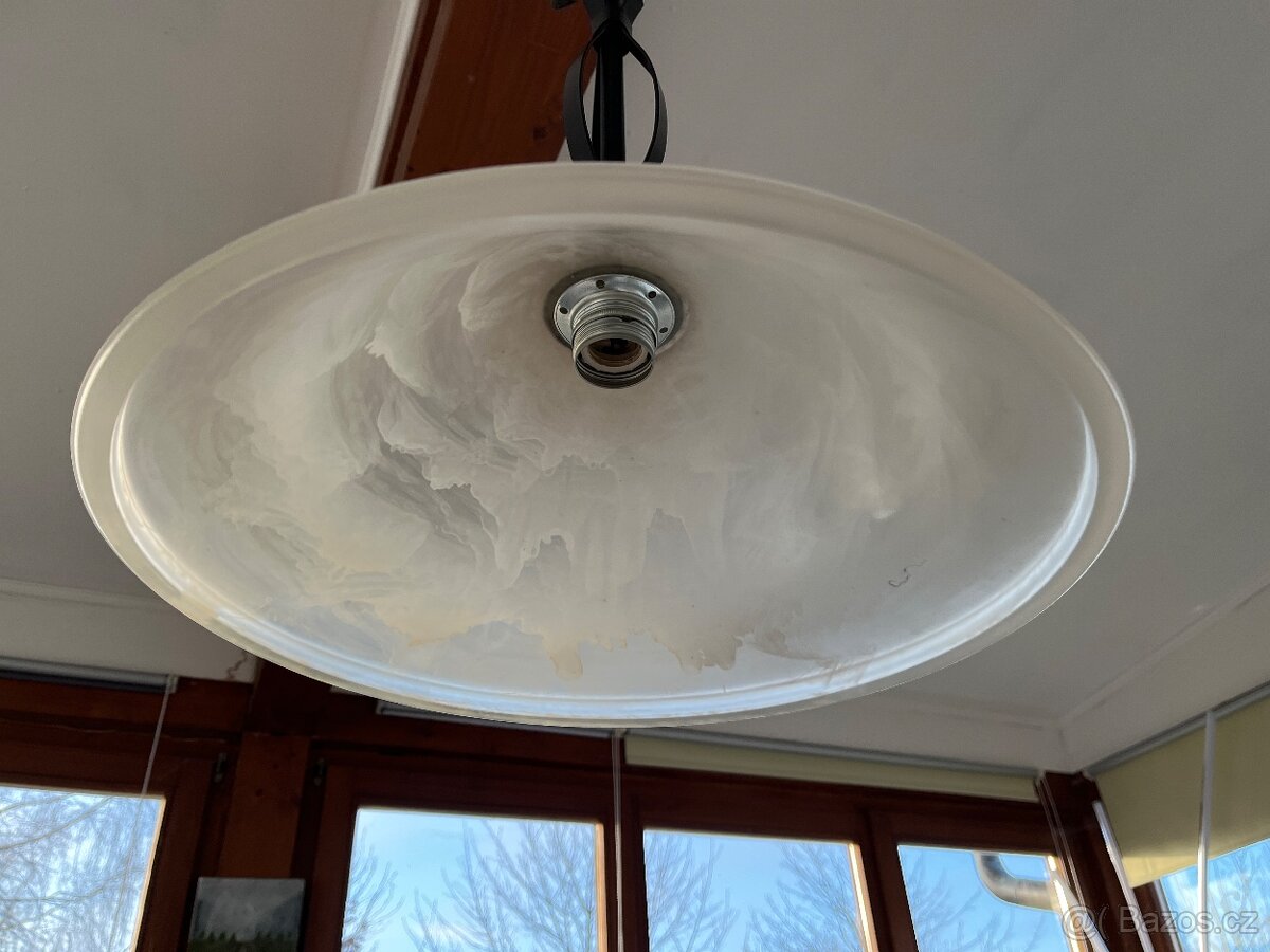 Lustr sklo bílé - AKCE doprava - 2