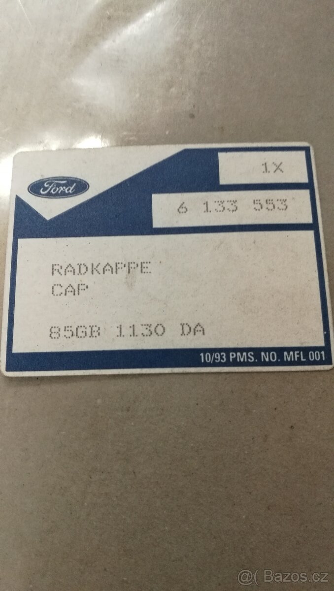 Středová krytka alu kola Ford - 2