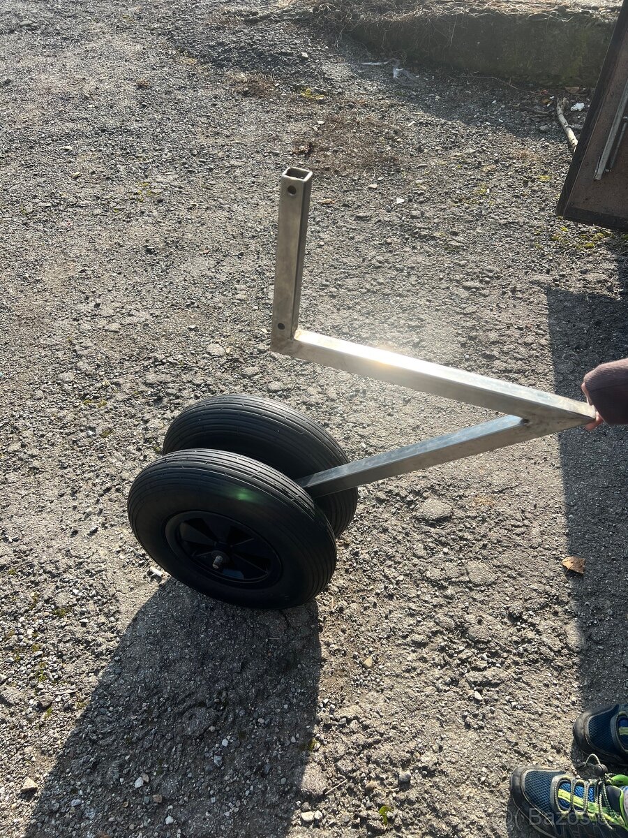 Kolečka na člun s nafukovací podlahou nezez - 2