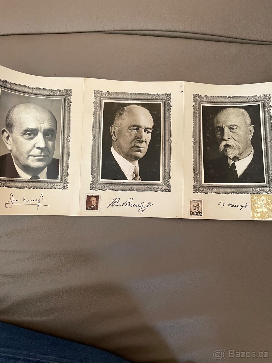 Pamětní list ke skonu Dr.Edvarda Beneše - 2