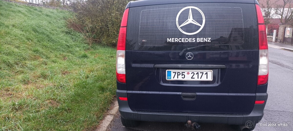 Mercedes Vito 115 diesel 2,2 cdi nejsilnější - 2