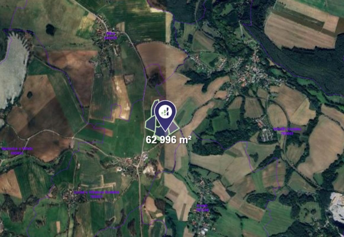 Prodej podílu 1/10 pole 6 300 m², Vrbatův Kostelec - 2