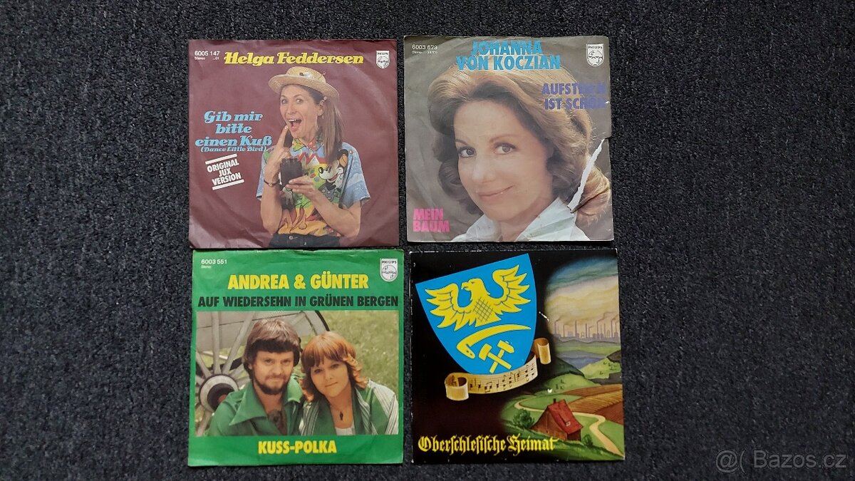 SP gramofonov desky, - 2