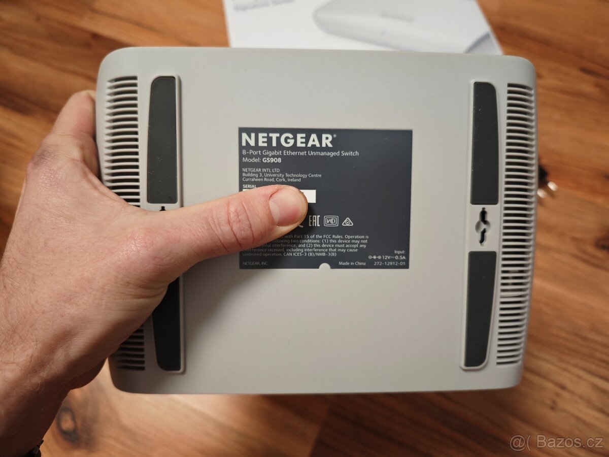 8portový Gigabit Switch Netgear GS908 - 2