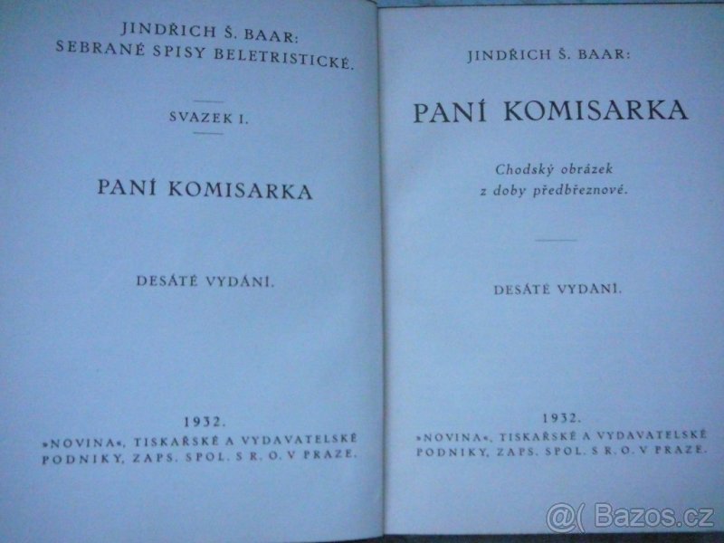 Prodám knihu Pani Komisarka - 2