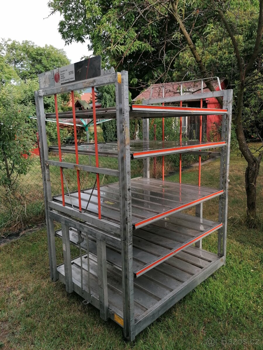 Regál hliníkový - 2