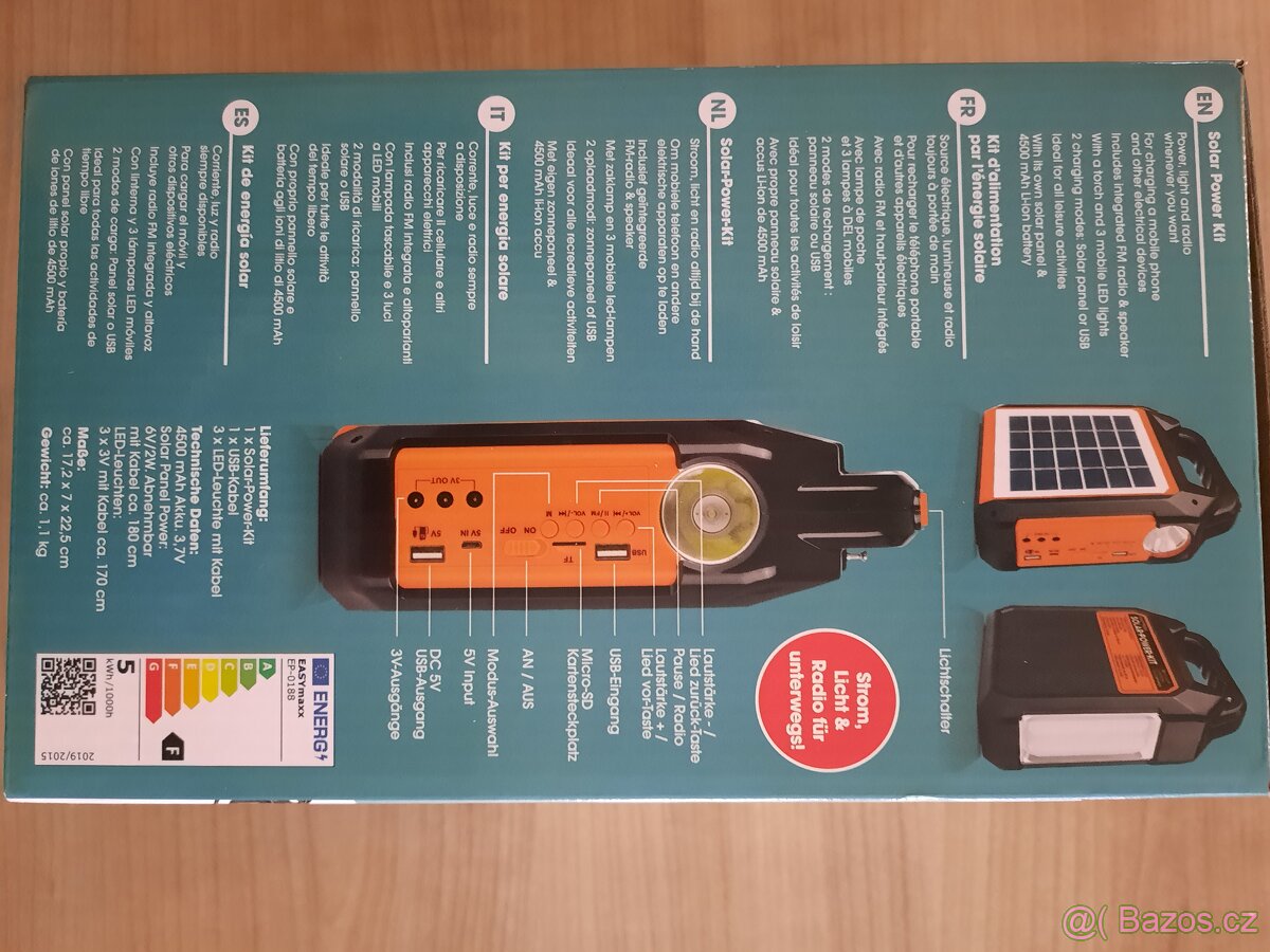 Solární nabíječka - 2