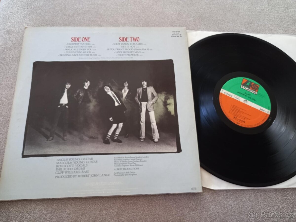 AC/DC „Highway to Hell “ /Atlantic 1979/LP made in Germa - 2