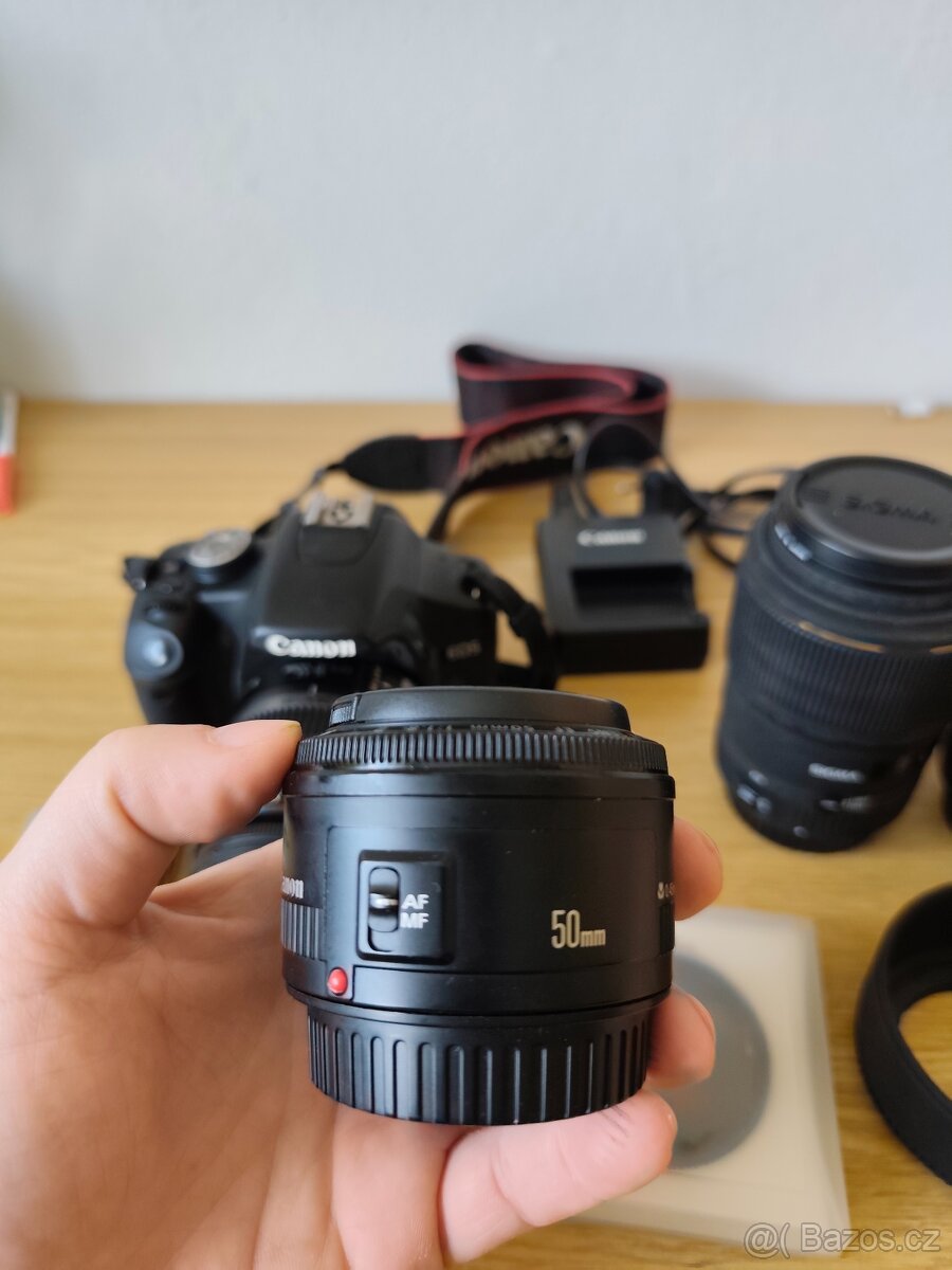 Canon EOS 500D + objektivy - 2
