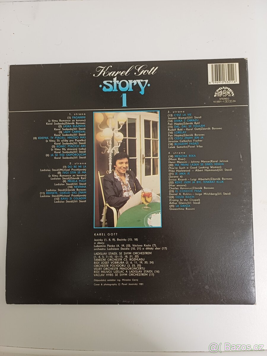 Gott Karel Story 6 LP prodám gramofonový soubor - 2