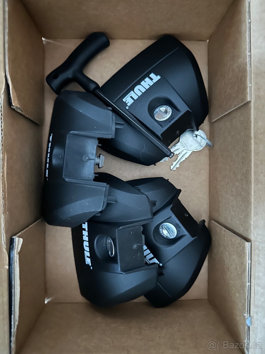 thule patky 753 + montazni kit 4024 - 2