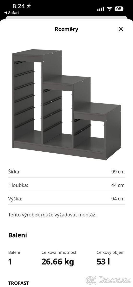 Ikea Trofast schody - 2