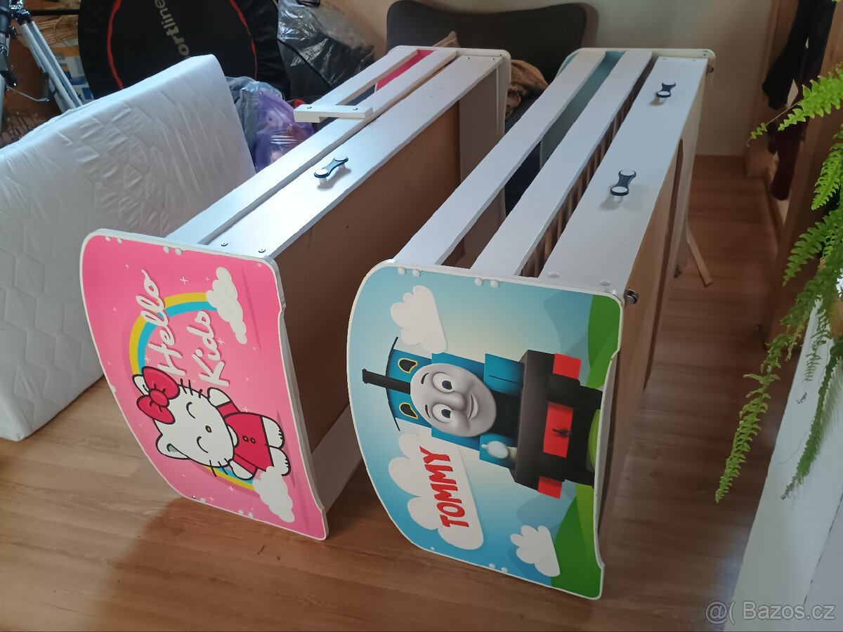 Dětské postele s úložným prostorem 160x80 - 2