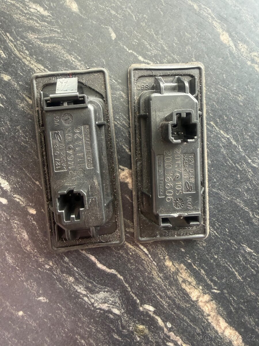 Led osvětlení SPZ Škoda - 2