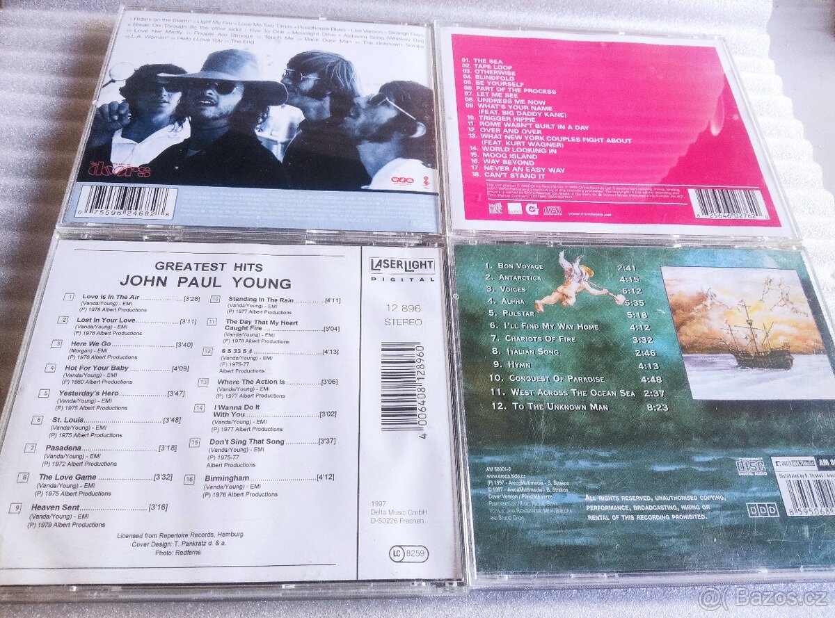 Cd - Best - Doors , Morcheeba , J.P.Young , Vangelis - 2