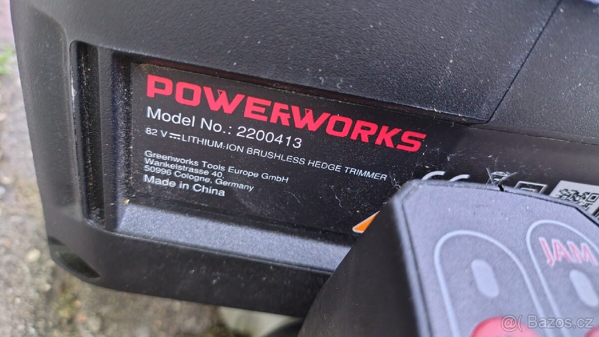 Plotostrih POWERWORKS 82V - 2