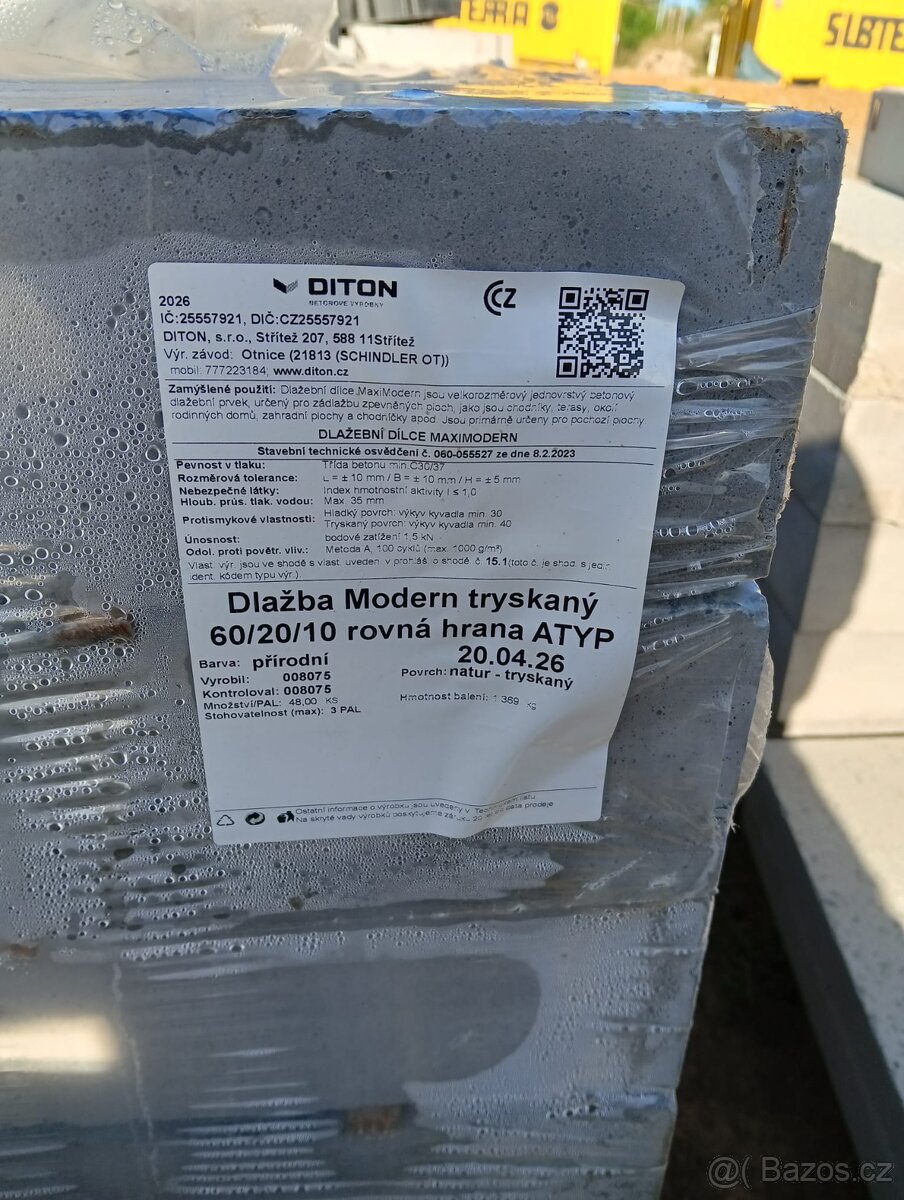 Velkoformátová dlažba DITON Modern 60x20x10 - 2