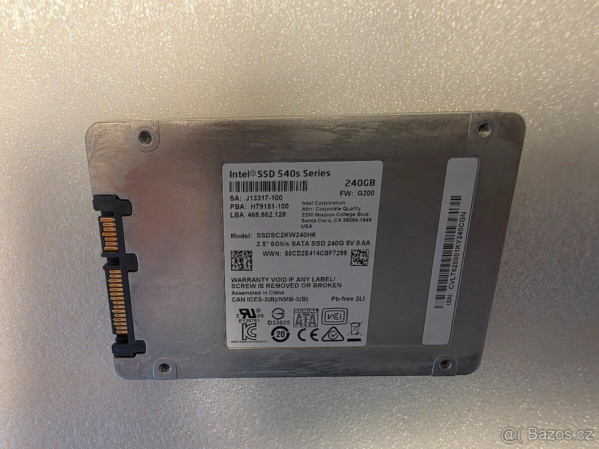 Intel SSD 540s 240 GB - 2