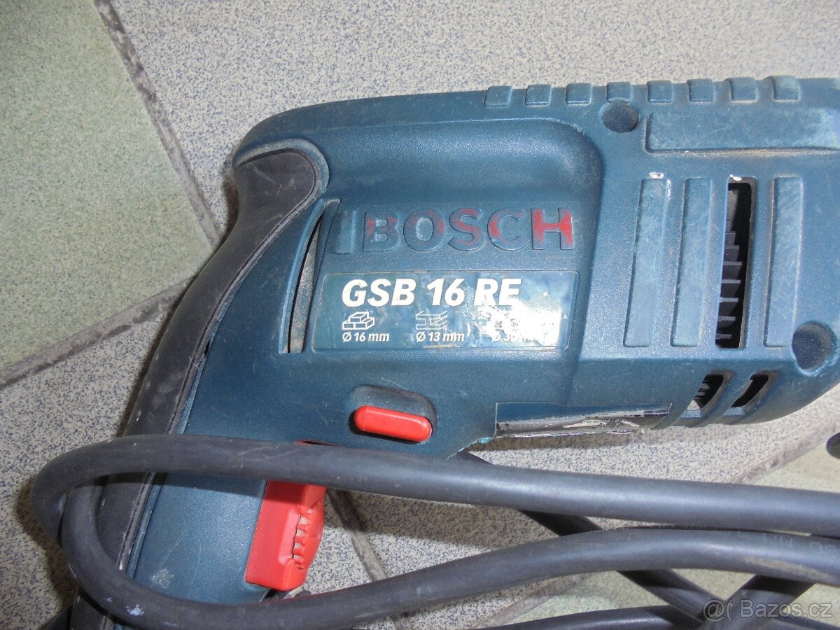 Prodám vrtačku zn.BOSCH GSB 16 RE - 2
