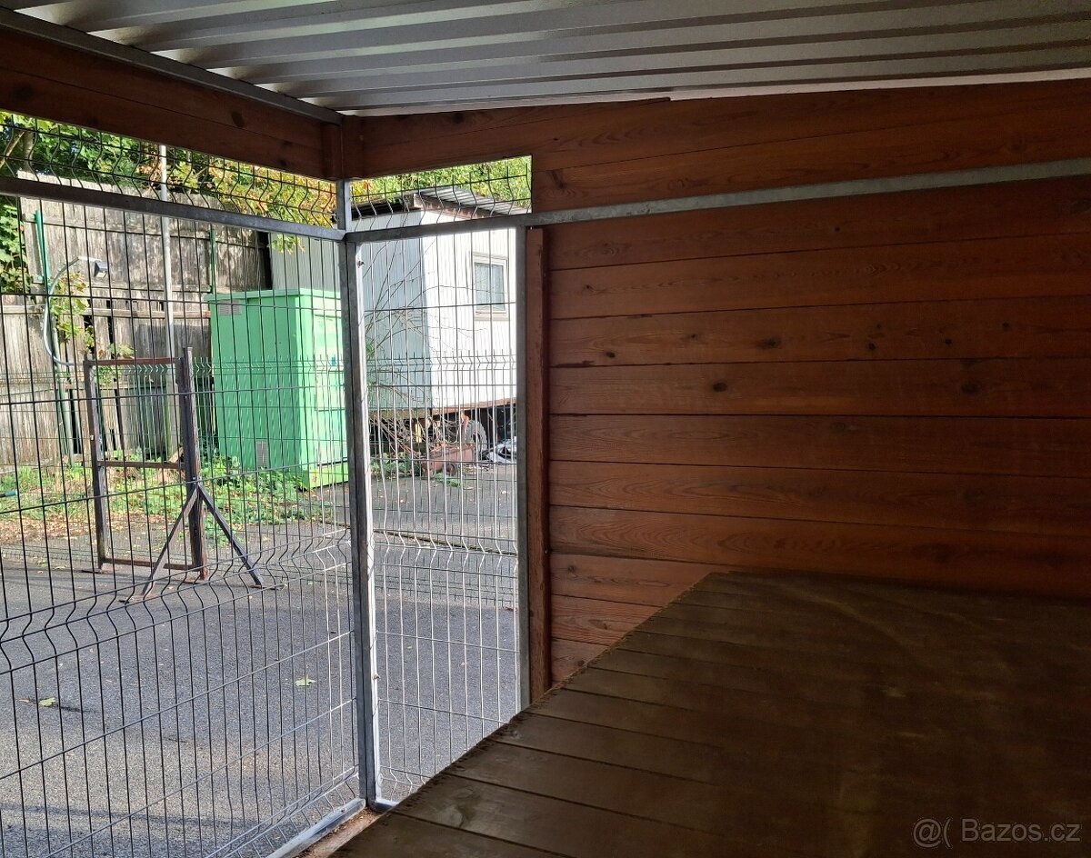 Kotec pro psa (3 × 2m) + zateplená bouda - 2