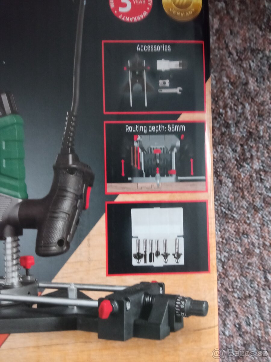 Ruční PARKSIDE® Horní frézka POF 1200 E4 - 2