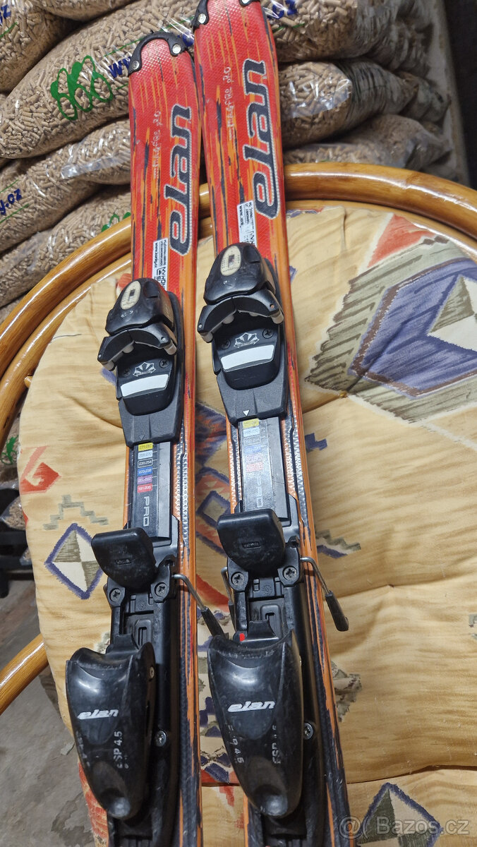 Prodám dětské lyže 113cm, Lyžáky 23 - 276 - 2