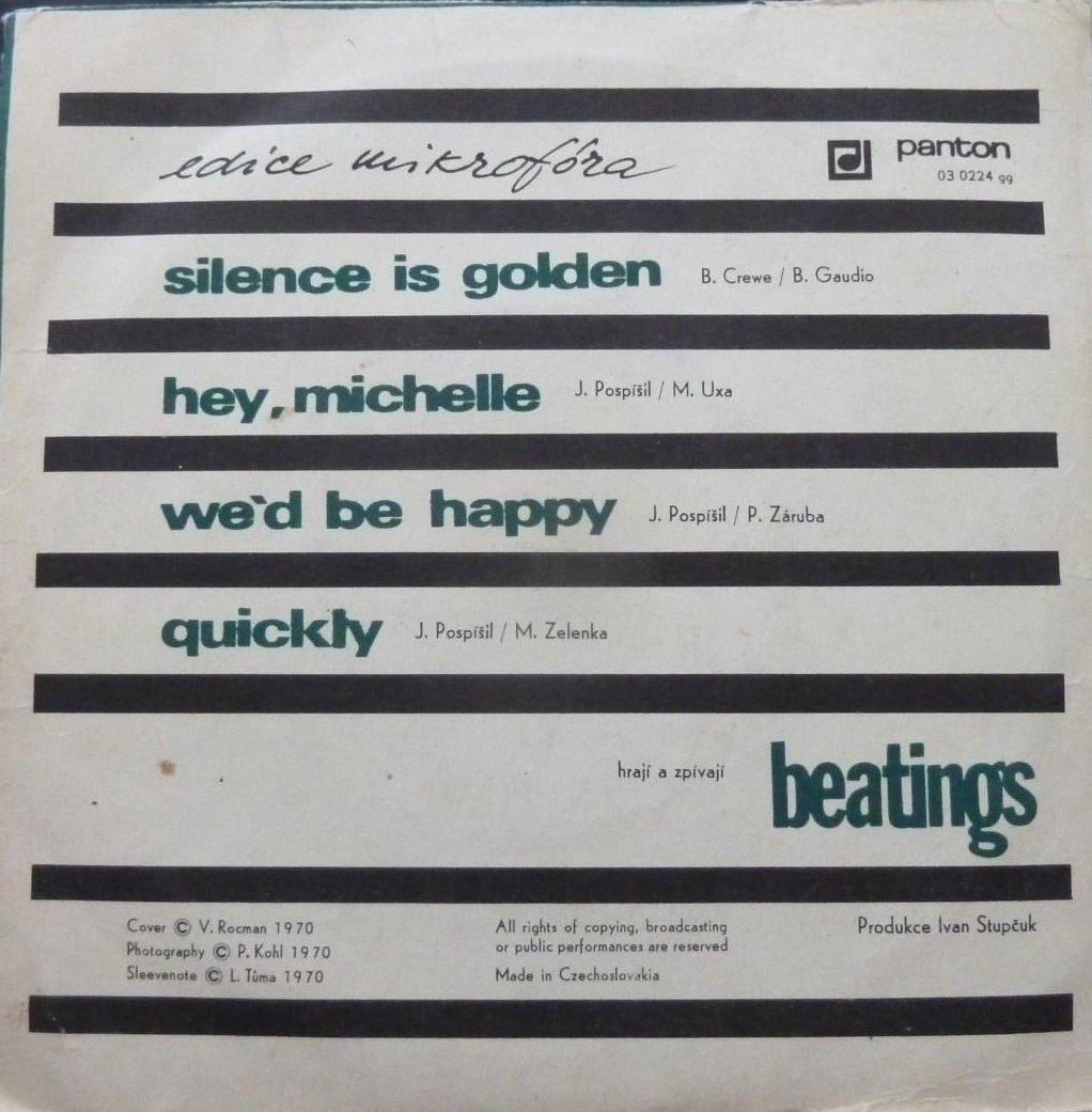 Beatings – Silence Is Golden (EP) - 2