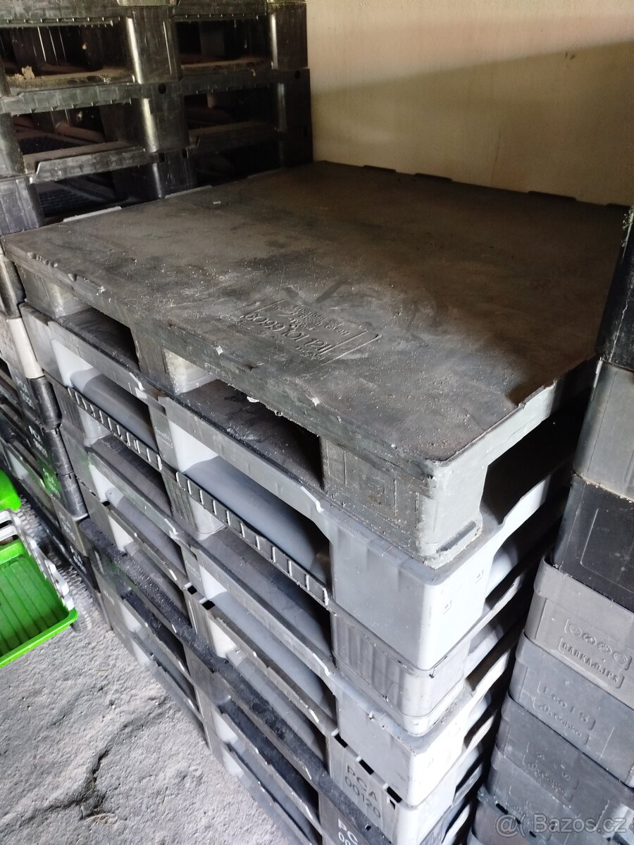 Plastové palety 120x80 a 120x100 AKCE - 2