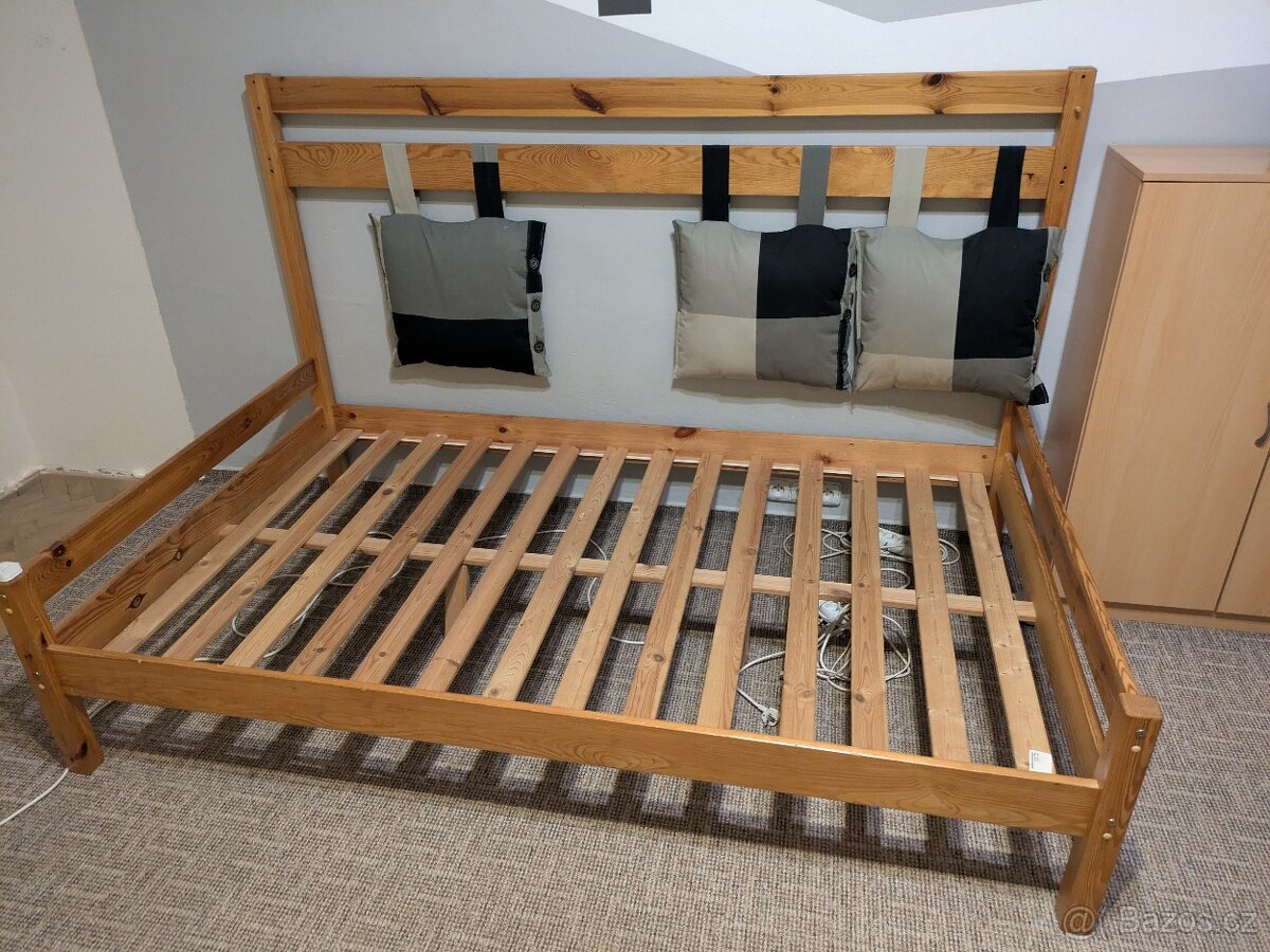 Postel dvoupatrová dětská 80x200 120x200 - 2