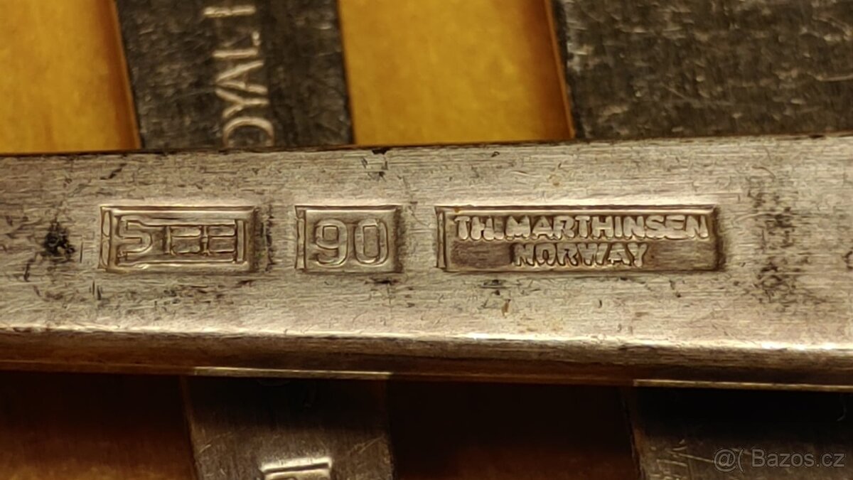 RARE SET STŘÍBR.PŘÍBORŮ, SAS NORSKO - 2