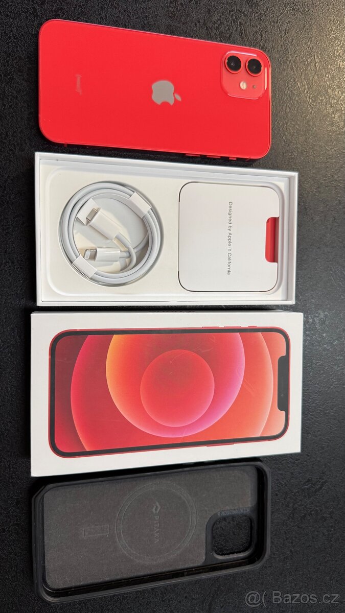 Apple IPHONE 12, Red, 64 Gb, Super stav - 2