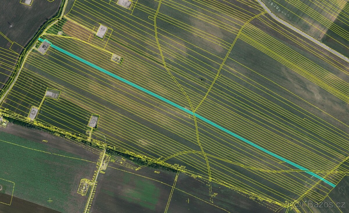 Prodej uceleného pole – 1 128 m² - kú Týnec na Moravě - 2