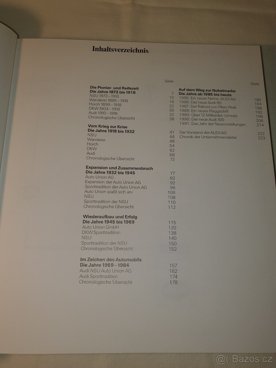 ENCYKLOPÉDIA ZNAČKY AUDI - ZEITPROFILE - 2