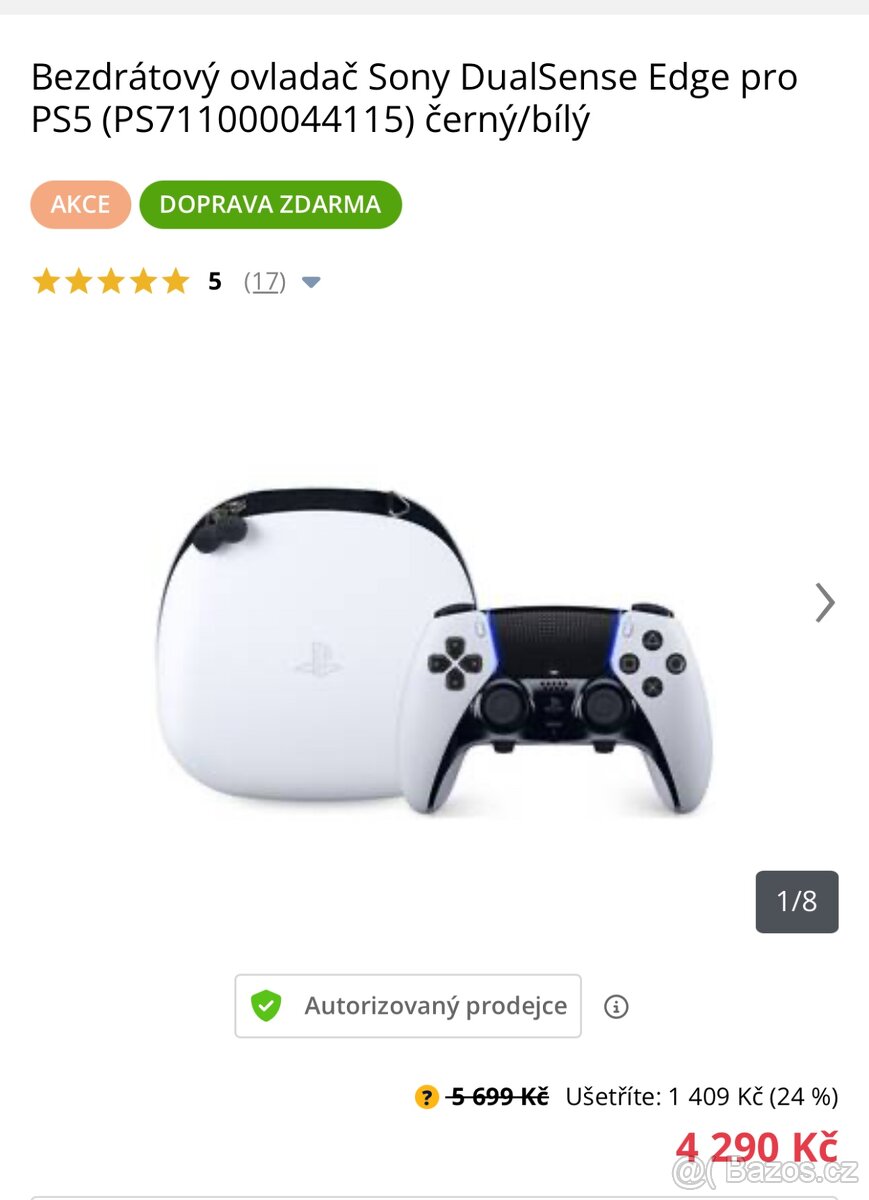 PLAYSTATION 5 PRO Záruka + Dual Sense edge - 2