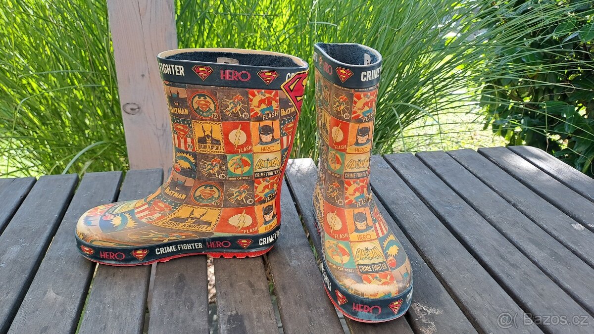 Dětské holínky vel 29/30 DC Comics - 2