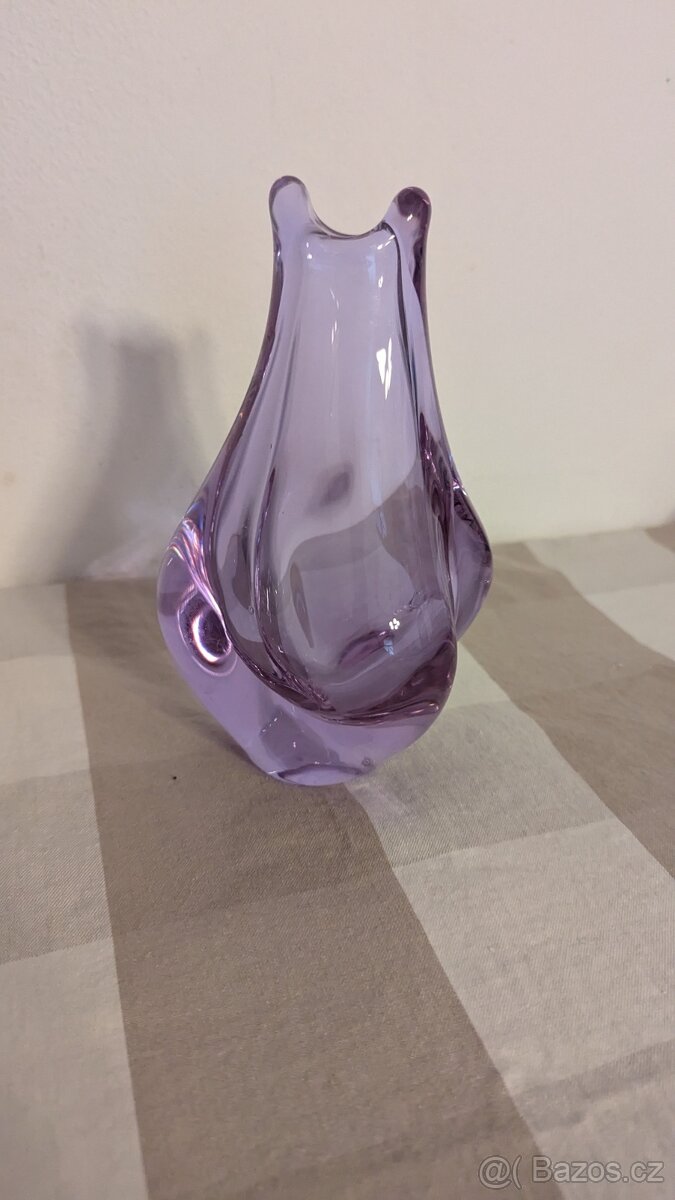 Vázička hutní sklo - 2