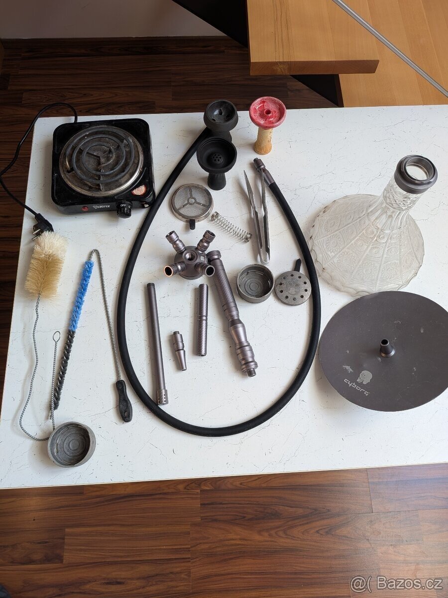 Vodní dýmka Cyborg Dorminator – sada - 2