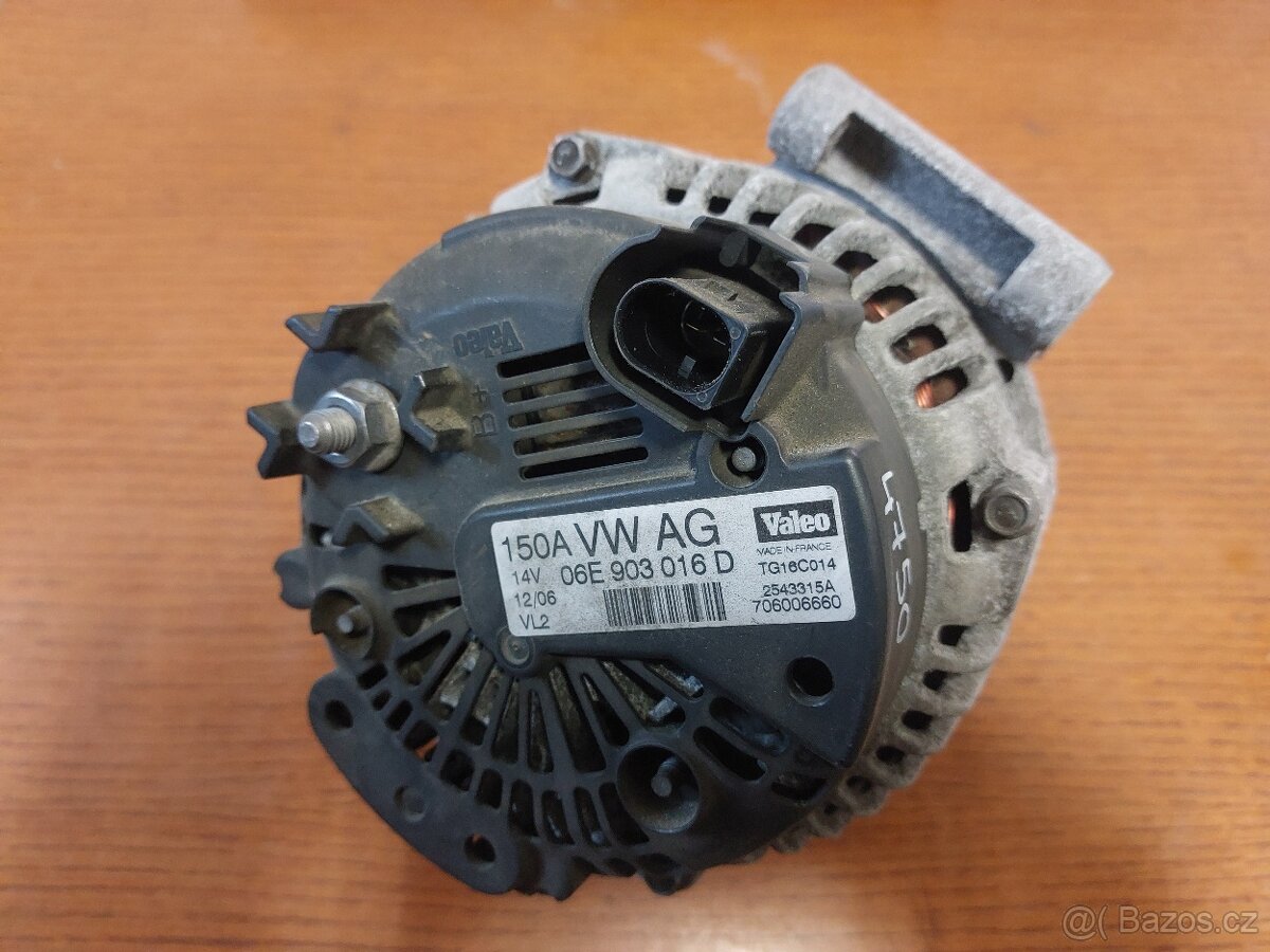 Audi A6 C6 - alternátor 06E903016D - 2