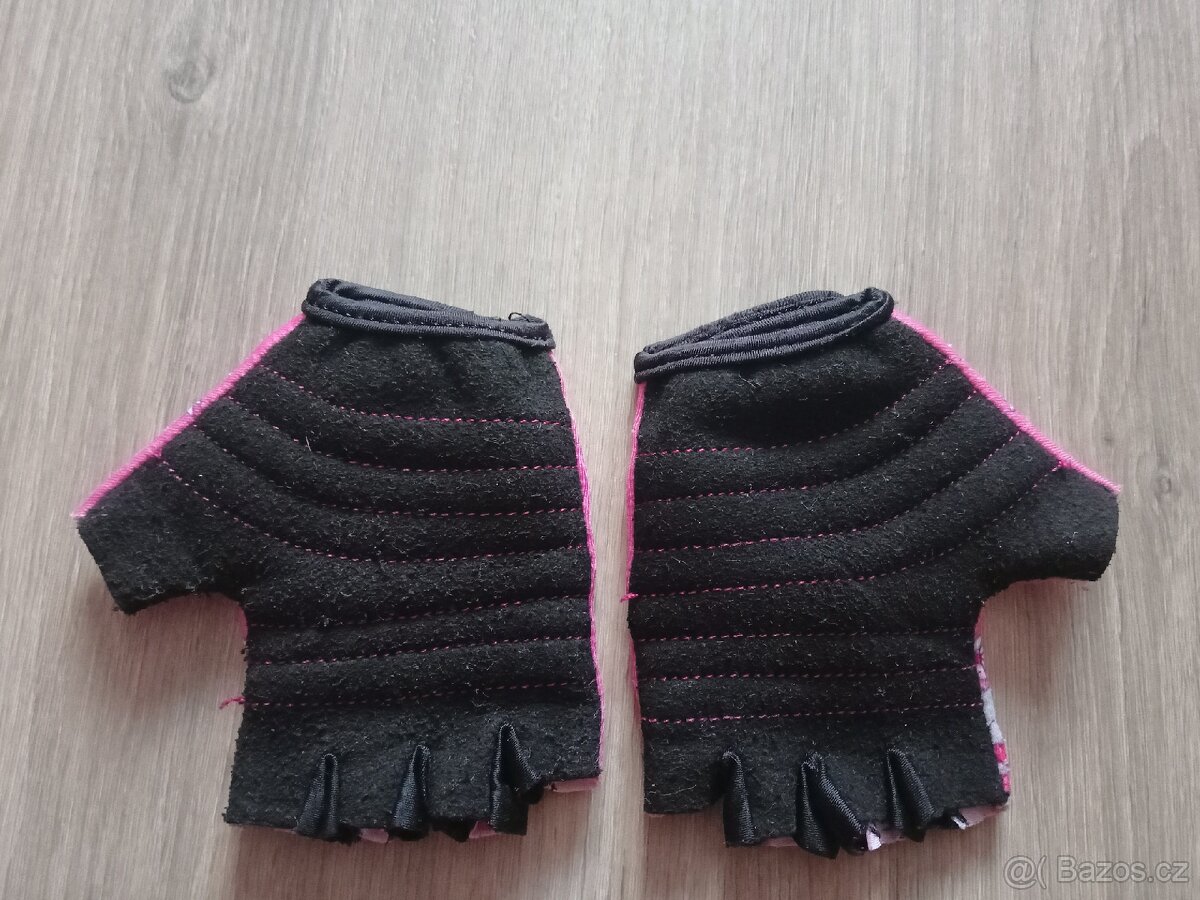 Dívčí cyklistické rukavice, vel. XXS - 2
