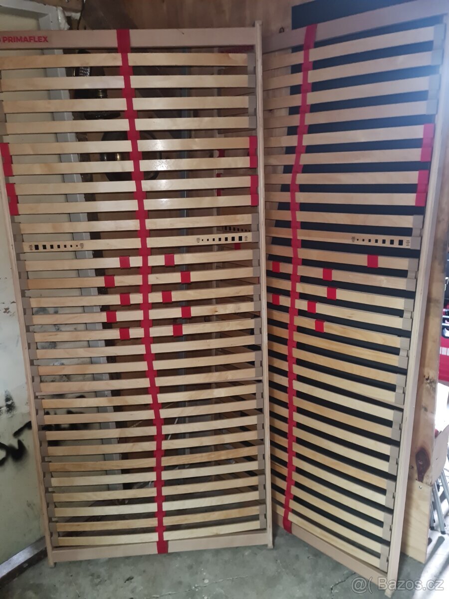 2× postelový rošt 196×90 cm - 2