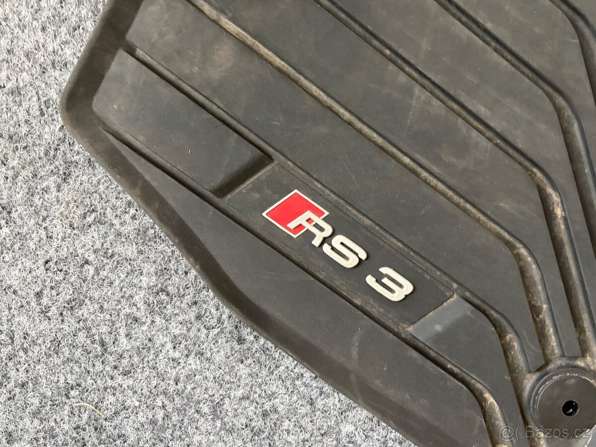 Originál Audi RS3 gumové koberce 2 kusy - 2