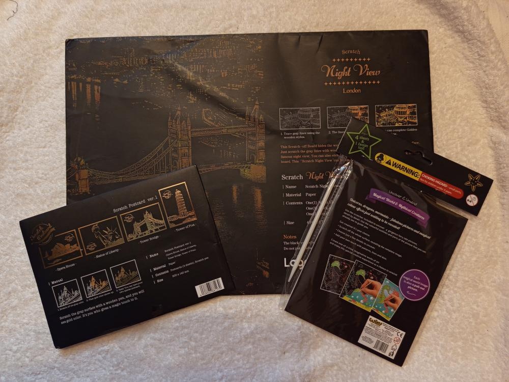 Vyškrabávací sada - 2