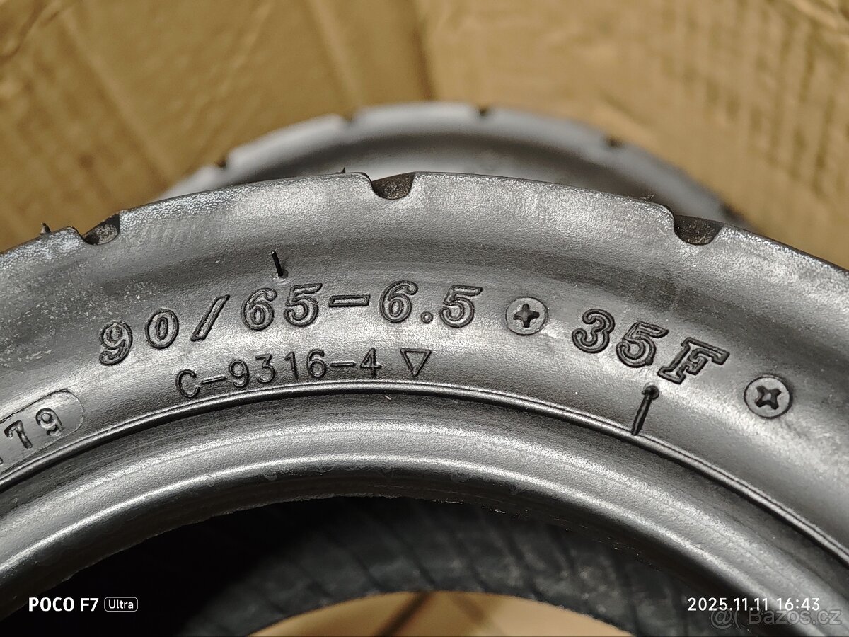 Pneu 11" 90/65-6.5 - 2